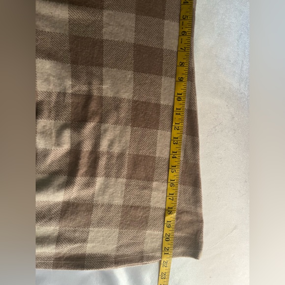 Soft Surroundings Flannel Tunic XL - Picture 8 of 9